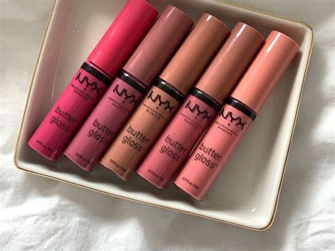 NYX Professional Makeup Butter Gloss Review: .